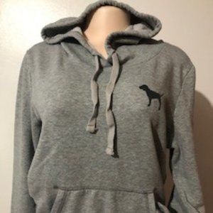 PINK Gray Hoodie